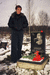 Светлана Питерская на могиле А.Северного - фото В.С.Окунева